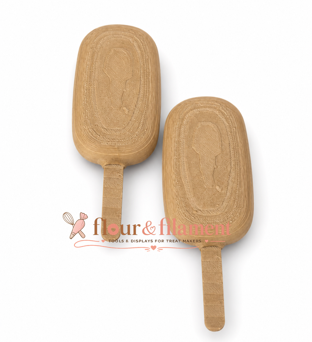 Signature Display Cakesicle Blank for Bakery Displays